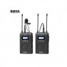 BOYA BY-WM8 PRO-K1 UHF DUAL CHANNEL WIRELESS MICROPHONE SYSTEM